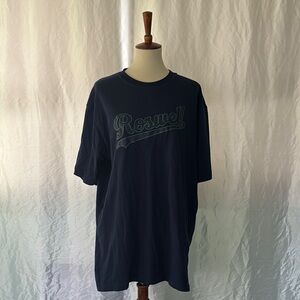 ROSWELL NEW MEXICO ALIEN BLUE MENS SHORT SLEEVE SHIRT